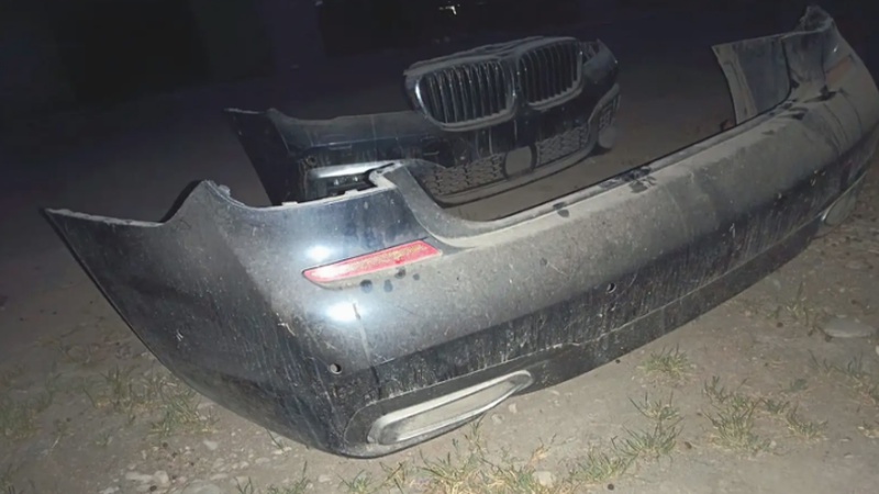 Бампер задний от BMW